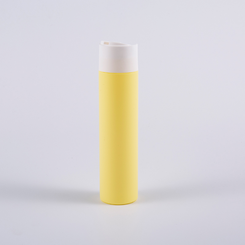 ডিস্ক ক্যাপ সহ একাধিক রঙের সফট টাচ রাউন্ড শেপ 250ml ক্লিনজিং বোতল