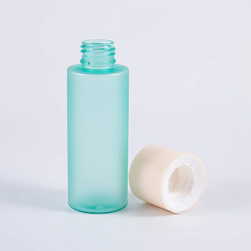 খাদ্য এবং ফার্মাসিউটিক্যাল ব্যবহার করুন 100ml PET প্লাস্টিকের বোতল স্ক্রু ক্যাপ সহ