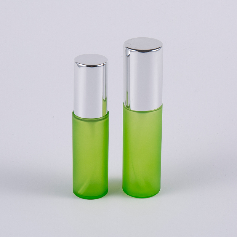 সবুজ ফ্রস্ট 20ml 30ml PET PETG গোলাকার পুরু প্রাচীর লোশন বোতল পাম্প সহ