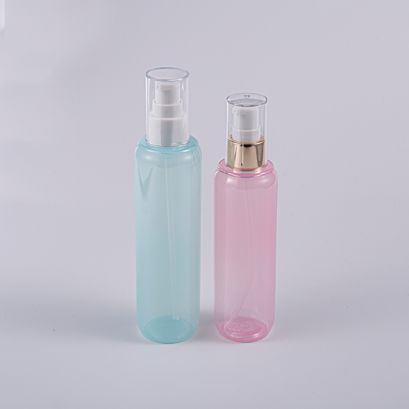 স্প্রে হেড সহ 160ml PETG থিক-ওয়ালড লোশন বোতল