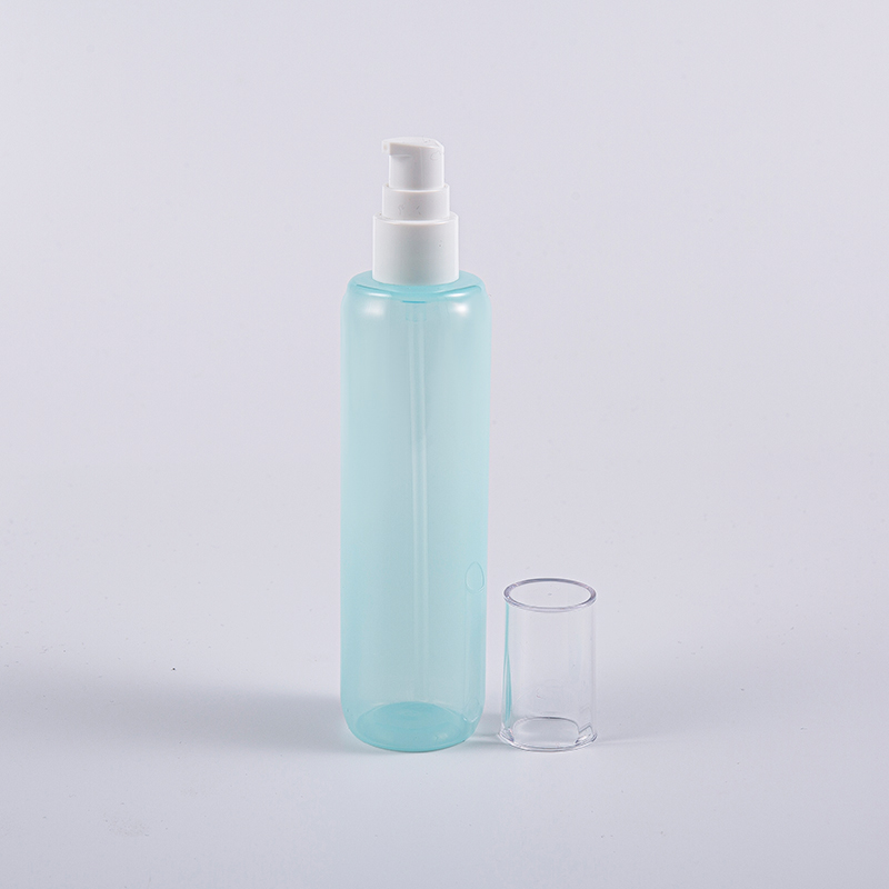 স্প্রে হেড সহ 160ml PETG থিক-ওয়ালড লোশন বোতল