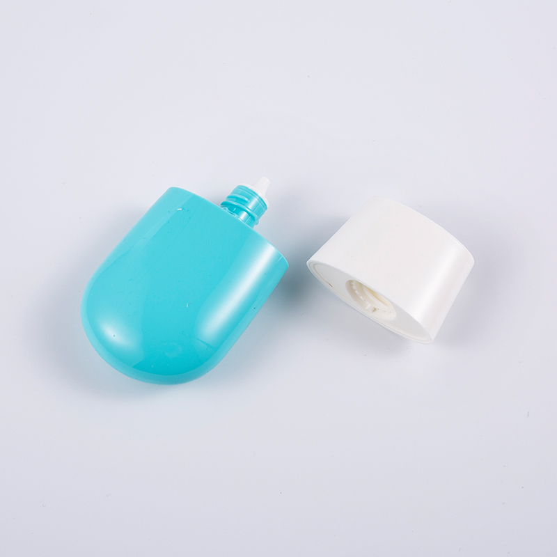 ইকো-ফ্রেন্ডলি ভ্রমণ অপরিহার্য 30ml এবং 50ml প্রিমিয়াম ব্লু পিই সানস্ক্রিন বোতল