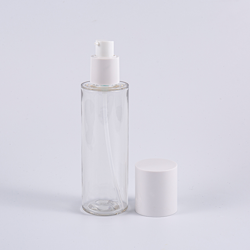 ব্যক্তিগত যত্ন 130ml 170ml 200ml রাউন্ড শেপ Petg লোশন পাম্প বোতল