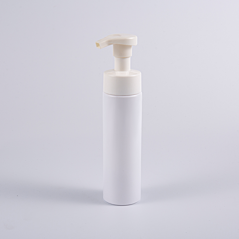 পোর্টেবল কন্টেইনার ডিজাইন করা 200ml রাউন্ড ক্লিনজিং ফোম পাম্প বোতল