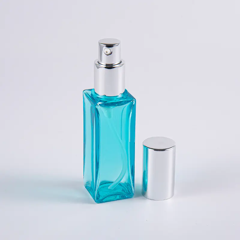 মুখের ময়েশ্চারাইজার 15ml 30ml 100ml 150ml PETG স্কয়ার লোশন বোতল