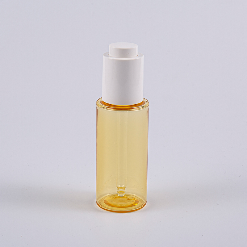 ভ্রমণে পাম্প সহ 10ml 20ml 30ml 50ml স্লিম PETG লোশন বোতল ব্যবহার করুন